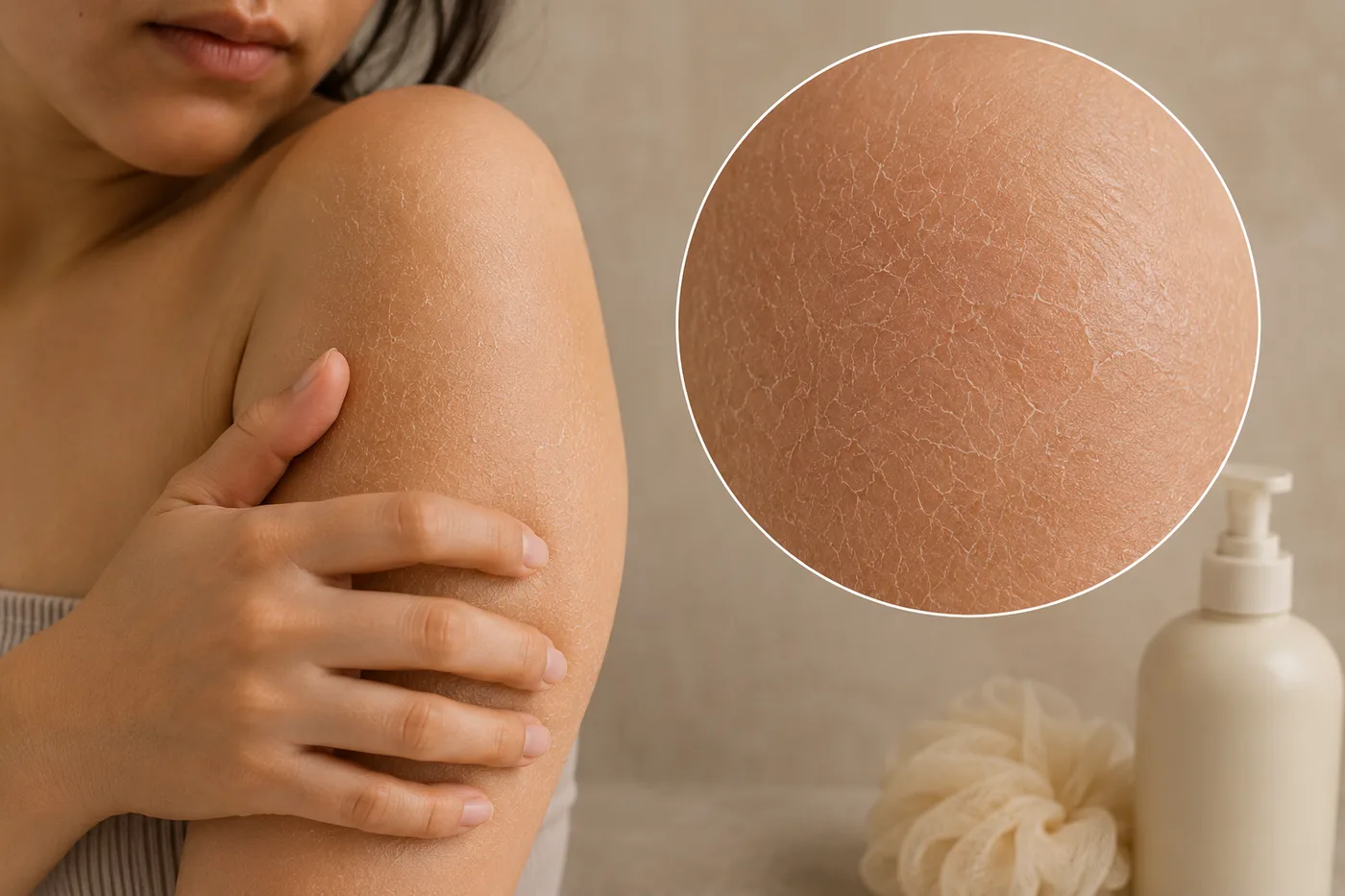 Body Wash Dries Skin