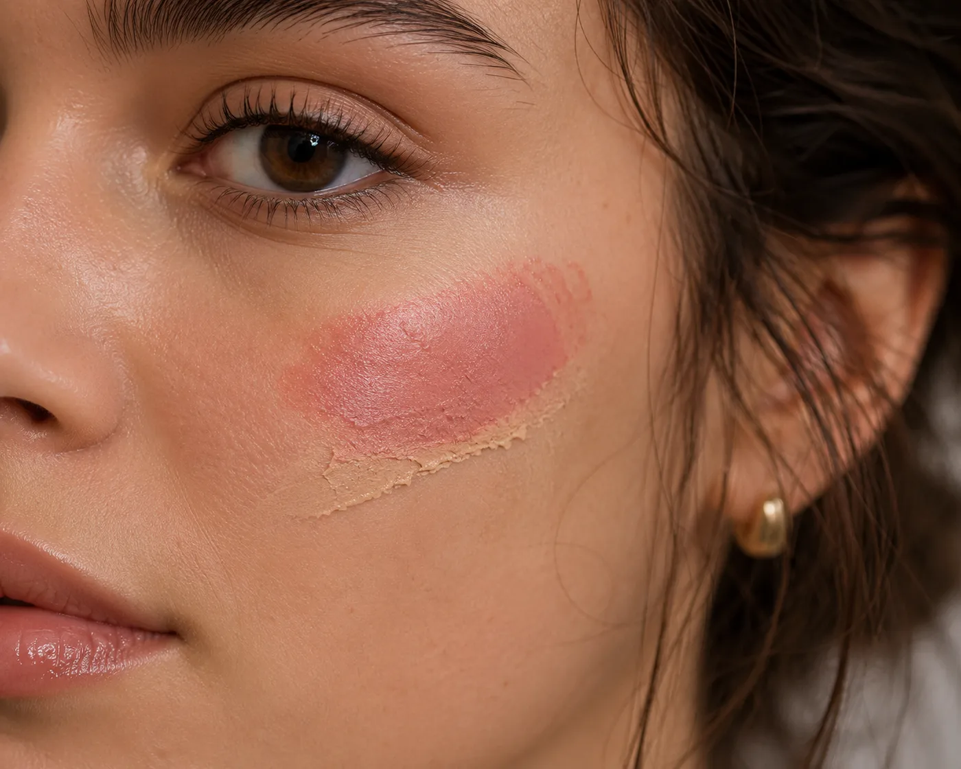 Cream Blush Lifts Foundation