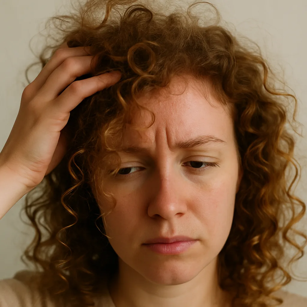 Curls Frizz When Scrunched Out