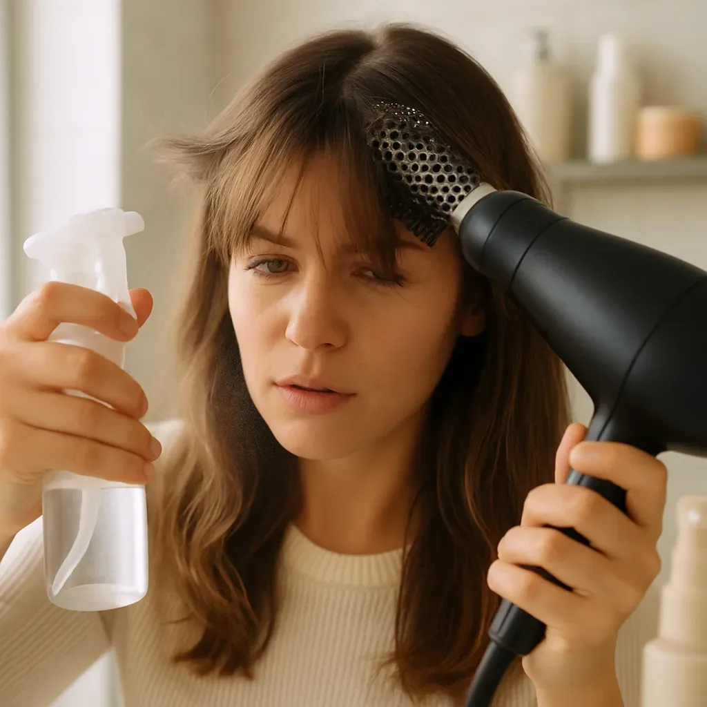 How to Fix Curtain Bangs That Won't Stay in Place