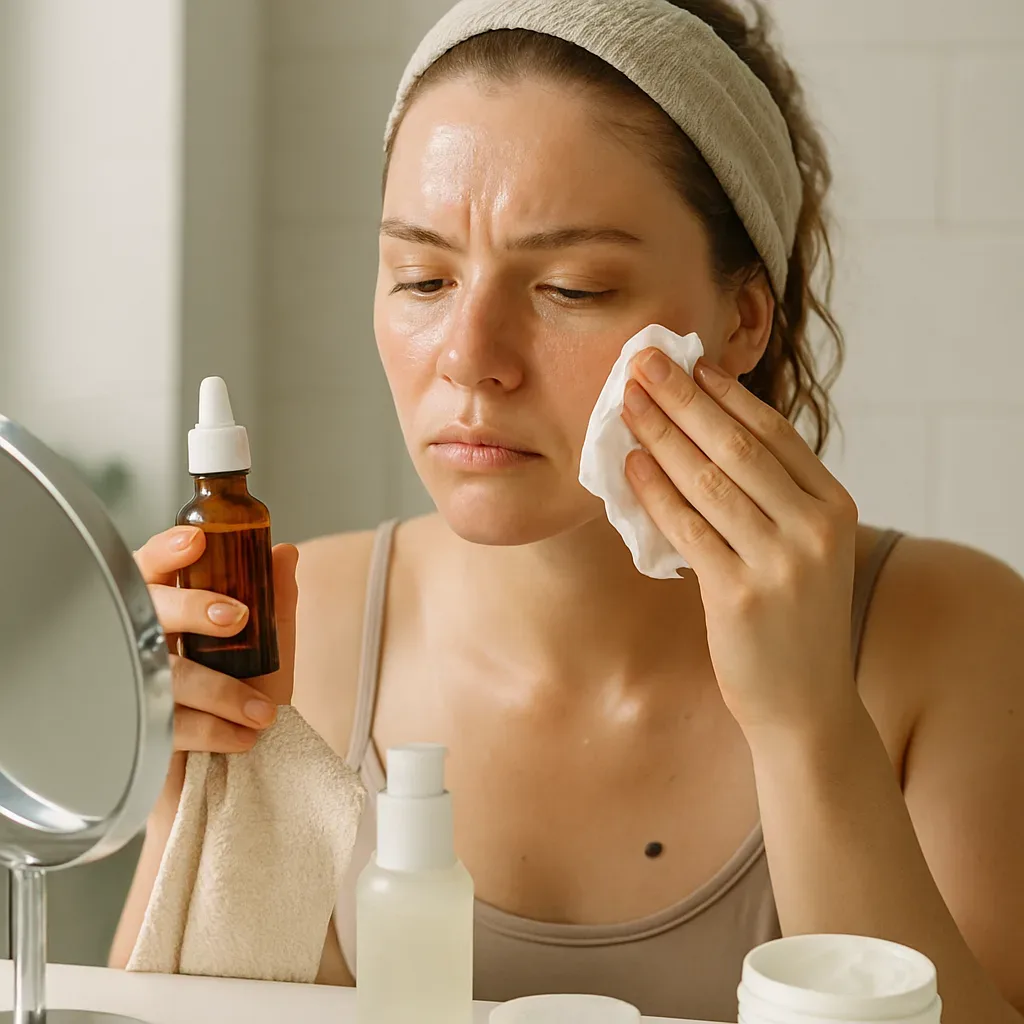 How to Fix Face Oil That Feels Too Heavy