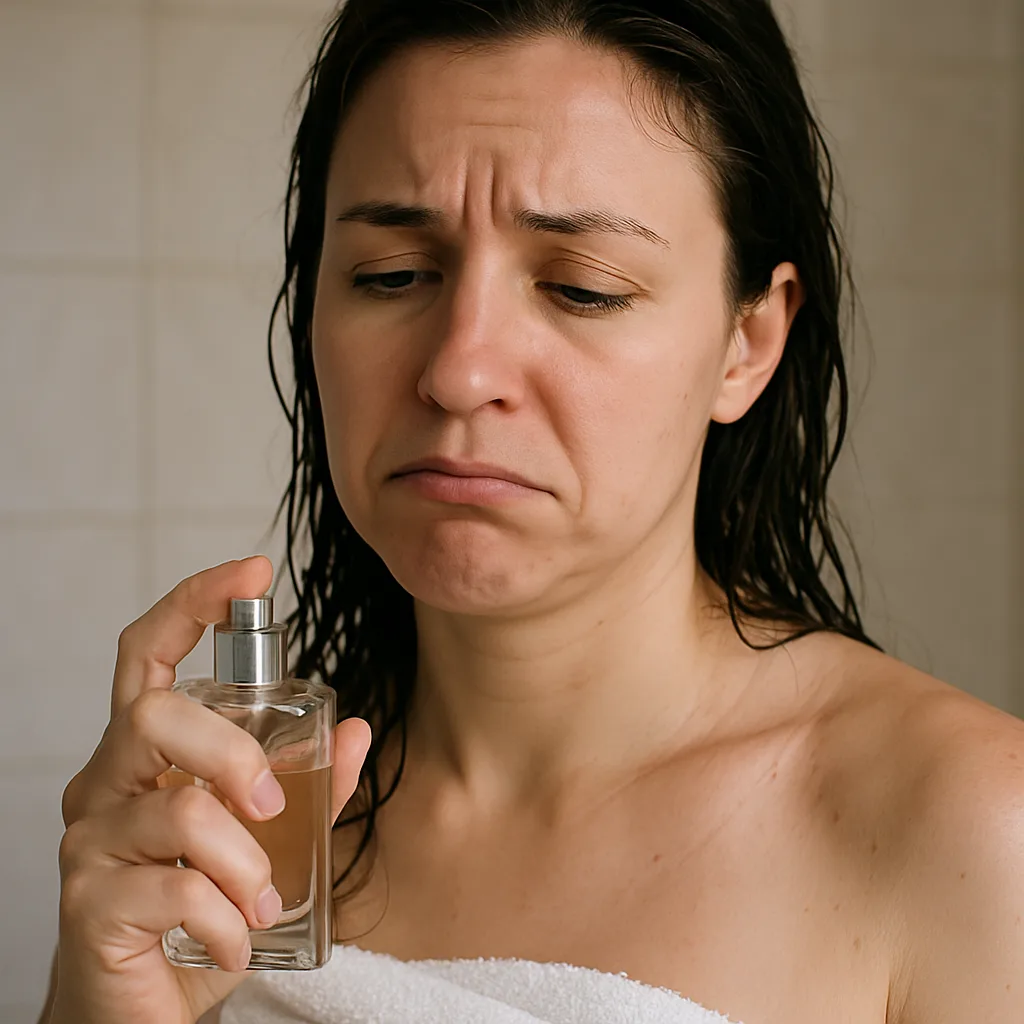 Fragrance Fades After Shower