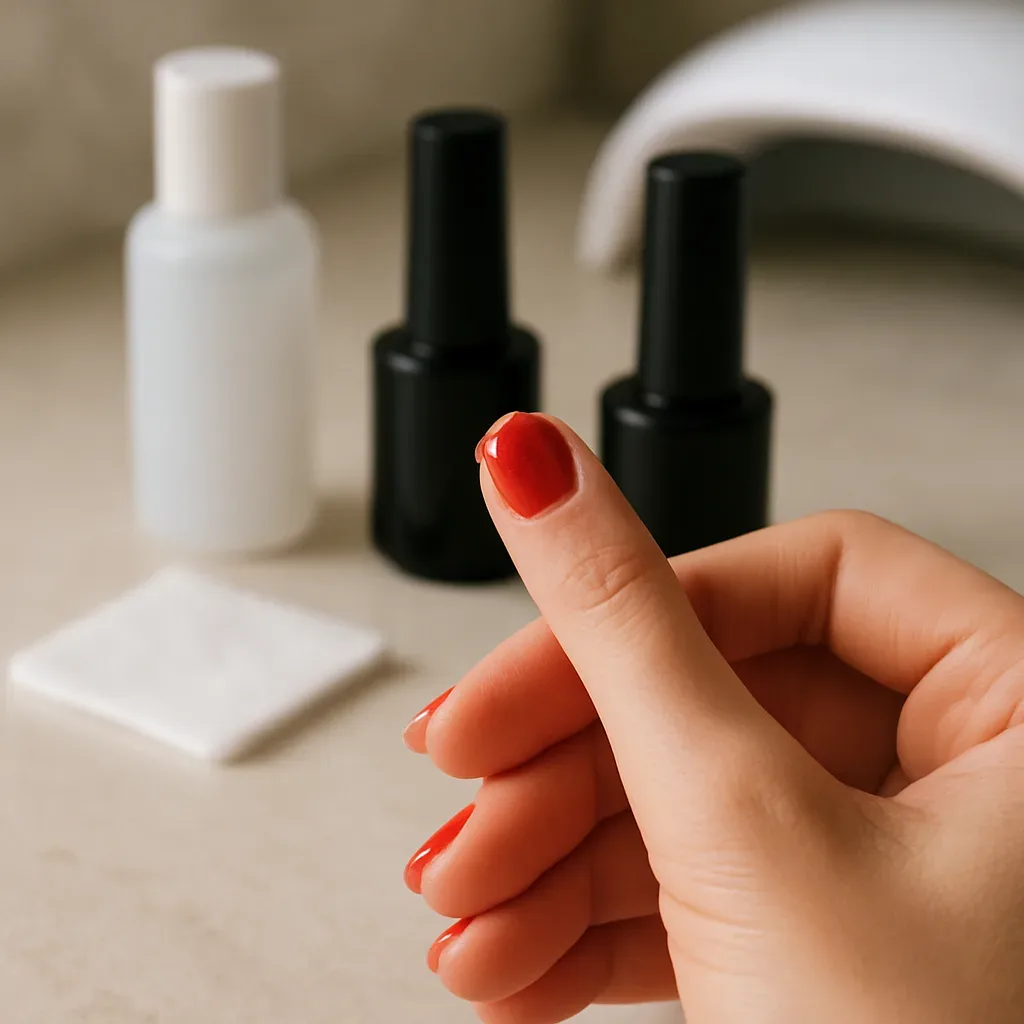 Gel Polish Chips at the Free Edge