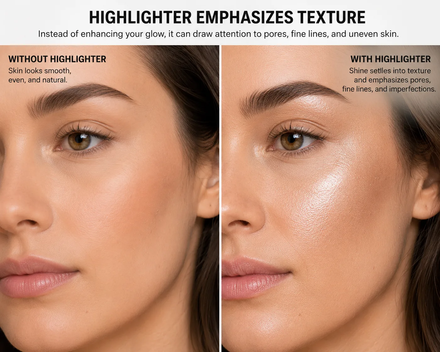 Highlighter Emphasizes Texture