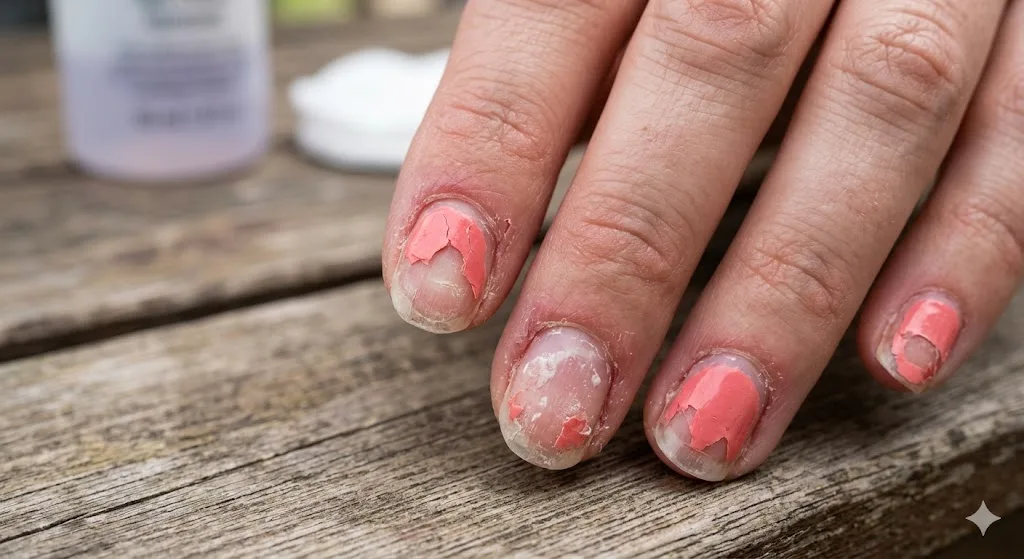 Nails Peeling After Gel