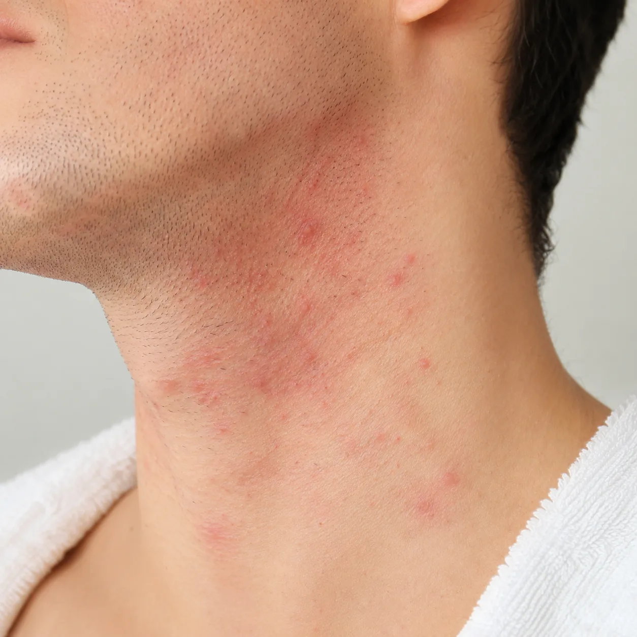 Razor Burn on Neck